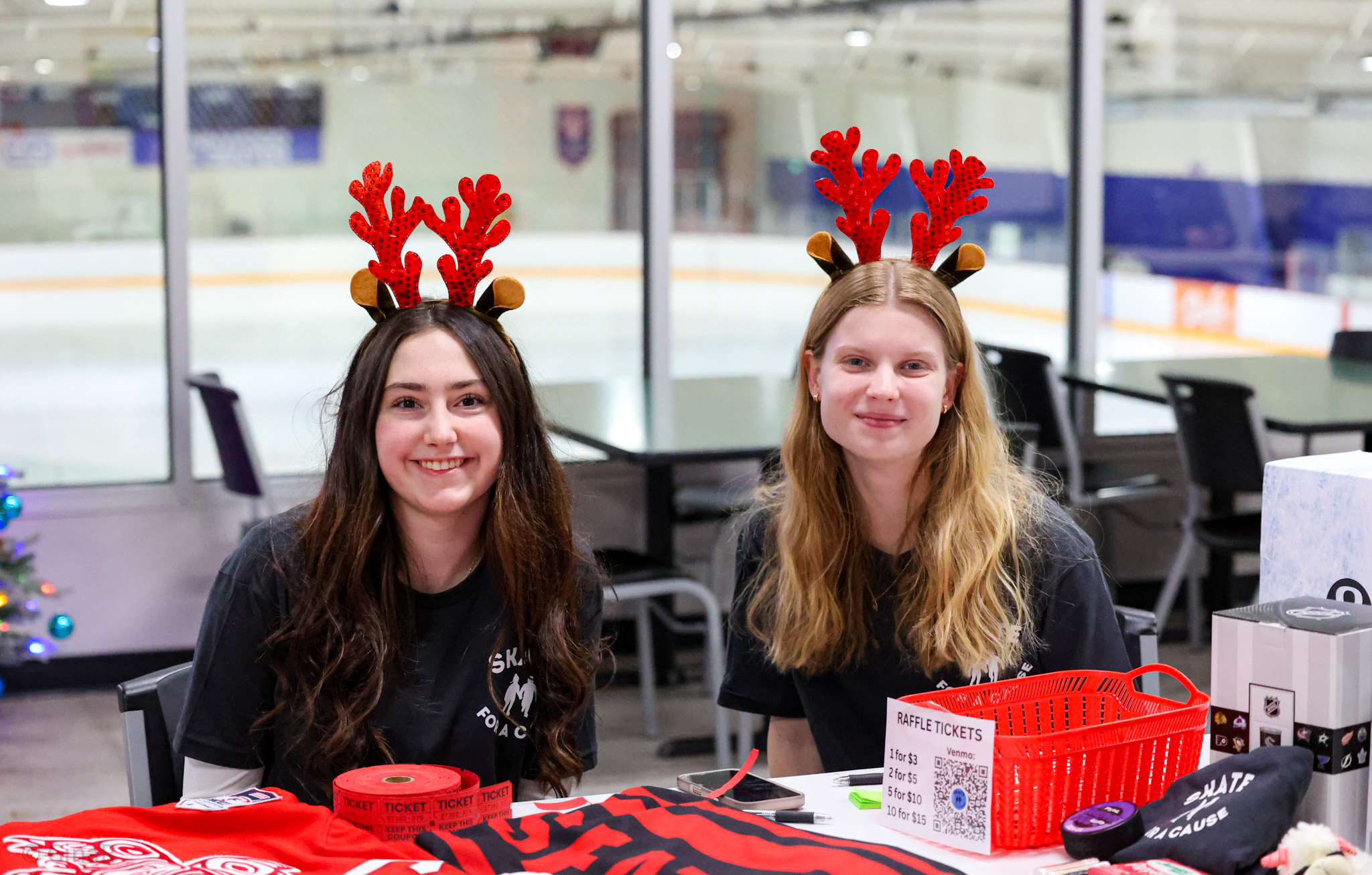 Volunteers at Skate For a Cause